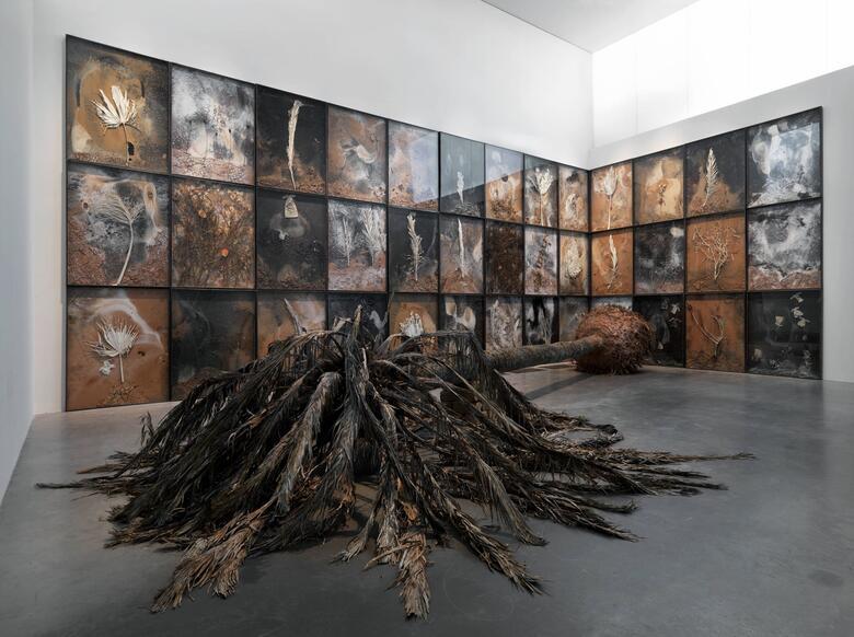 Obra do artista contemporâneo Anselm Kiefer.
