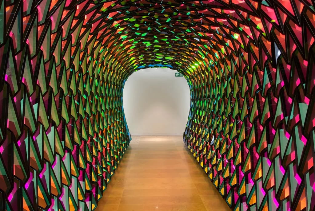  Tunnel for unfolding time, 2022