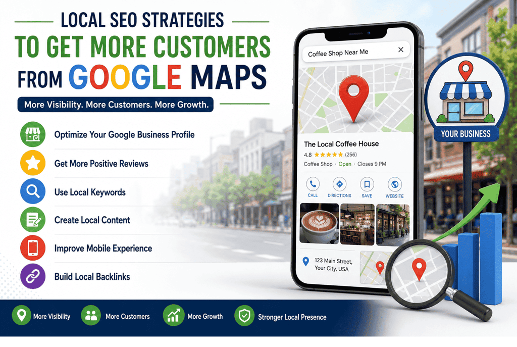 Local SEO Strategies to Get More Customers from Google Maps