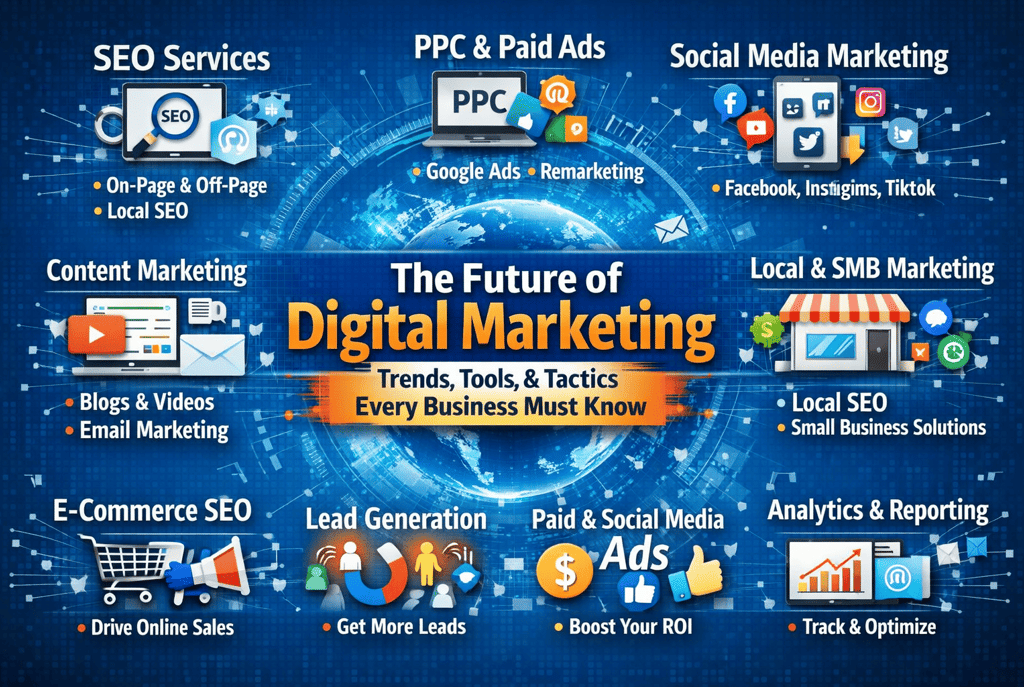 The Future of Digital Marketing Trends, Tools, and Tactics