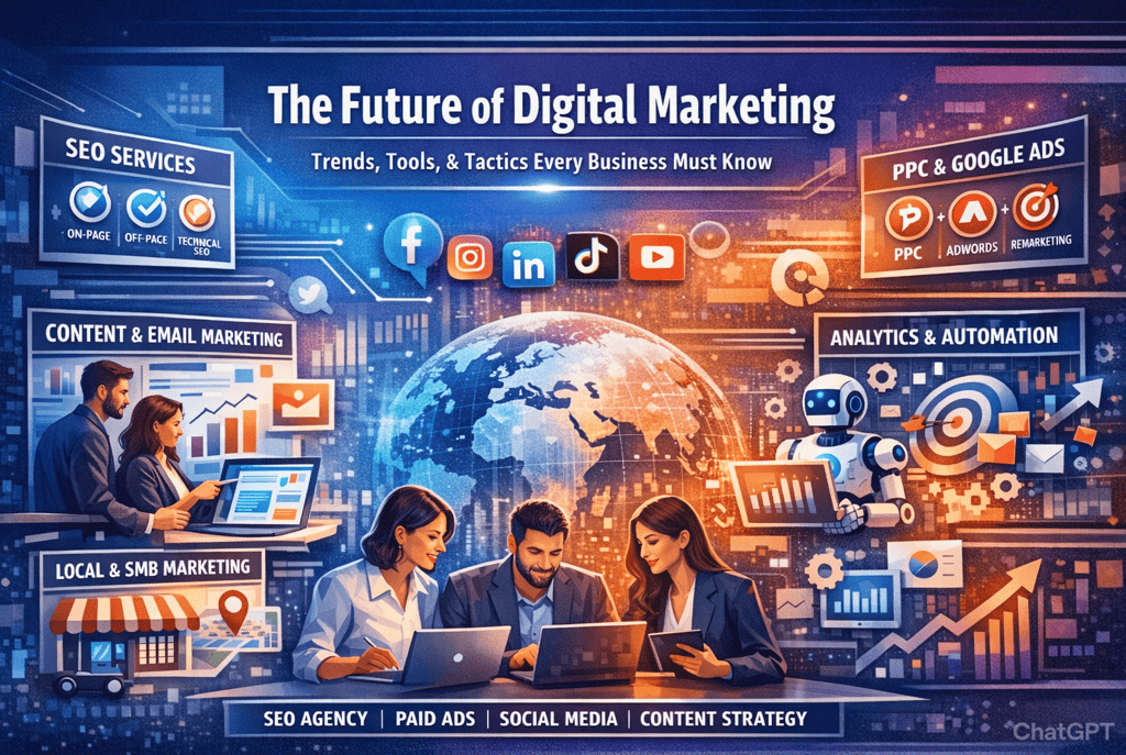 The Future of Digital Marketing Trends, Tools, and Tactics Every Business Must Know
