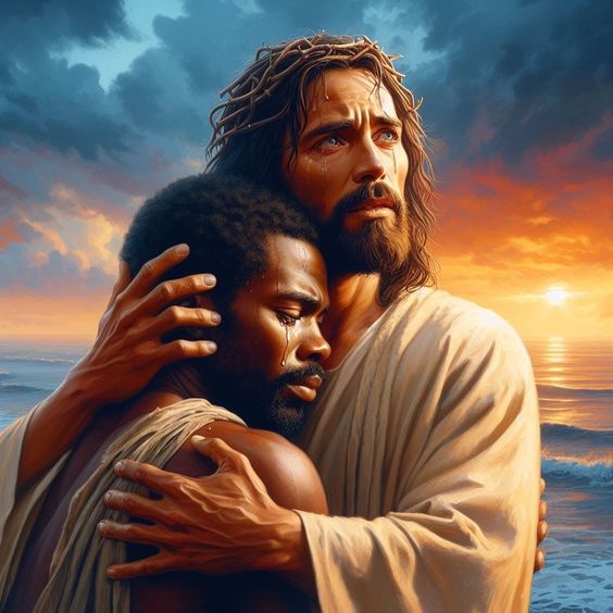 Jesus helping people overcome their hardest times
