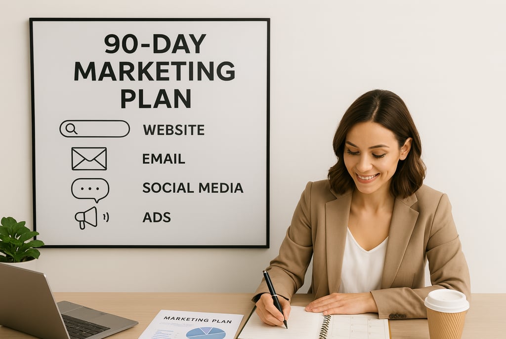 90-day marketing plan for real estate agents