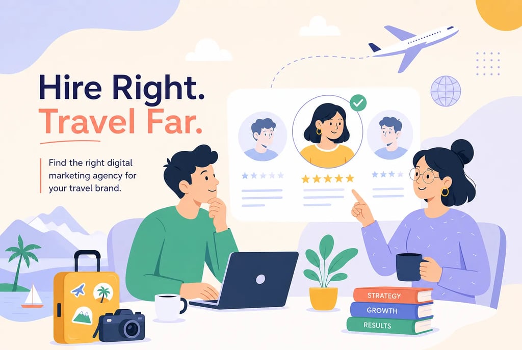 hire travel digital marketing agency