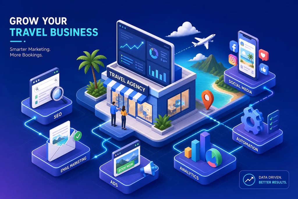 travel agency digital marketing