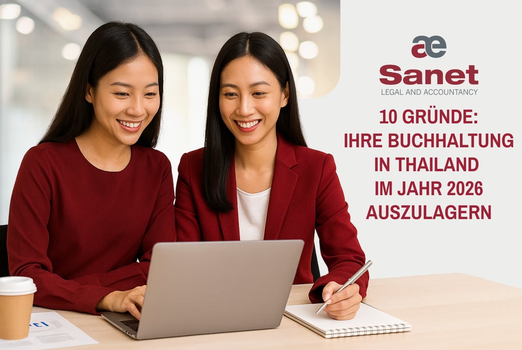 10 REASONS TO OUTSOURCE ACCOUNTING IN THAILAND