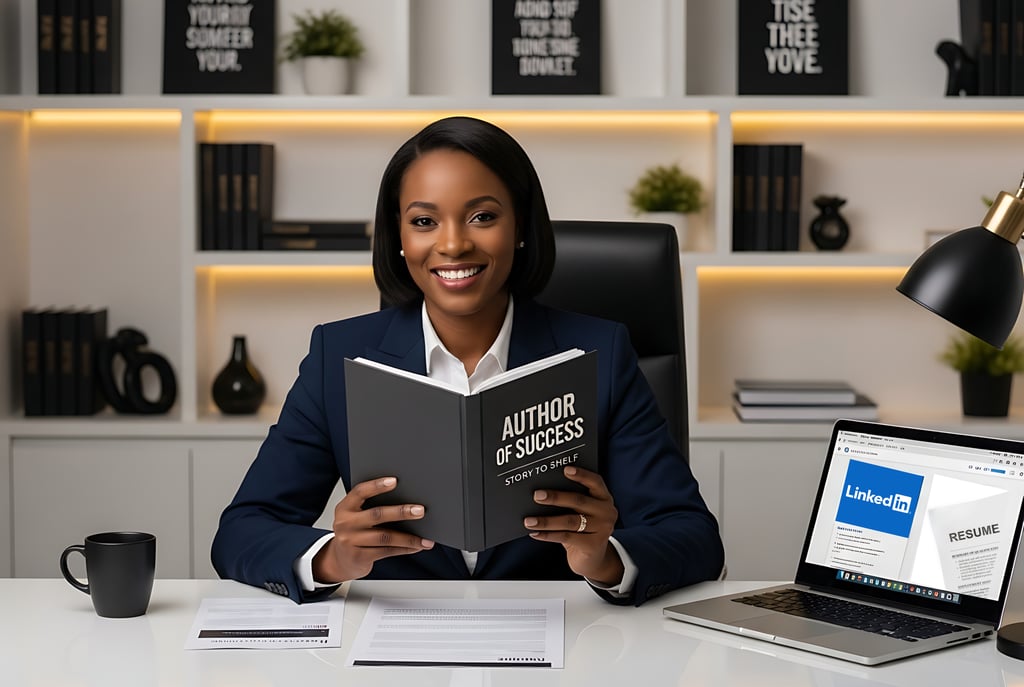 Boost career with published book and author branding for professionals