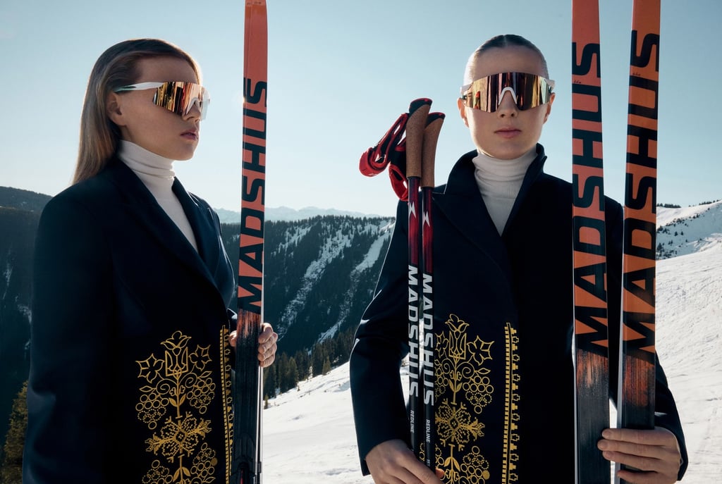 Ukrainian national biathlon team uniform by Gasanova