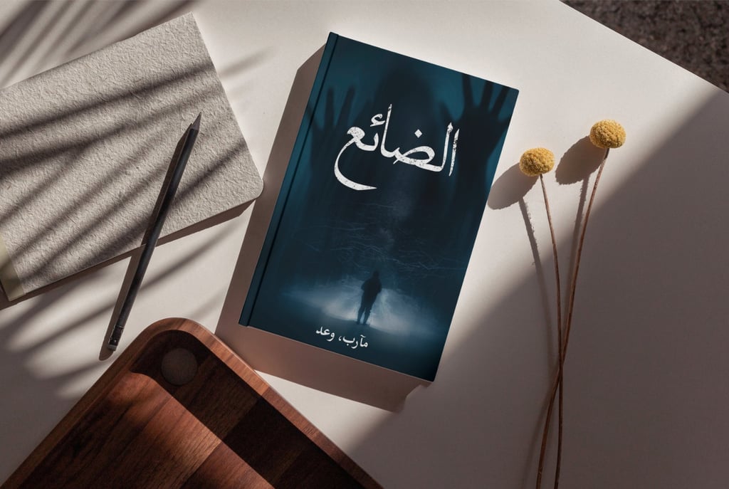 كيف بدأت رواية الضائع: من فكرة إلى كتاب مطبوع