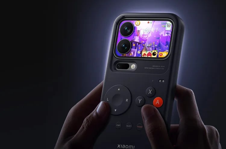Xiaomi 17 Pro e Pro Max ganham capa retrô que transforma o celular em um console portátil