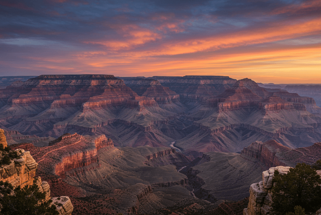 Image of Grand Canyon at sunset