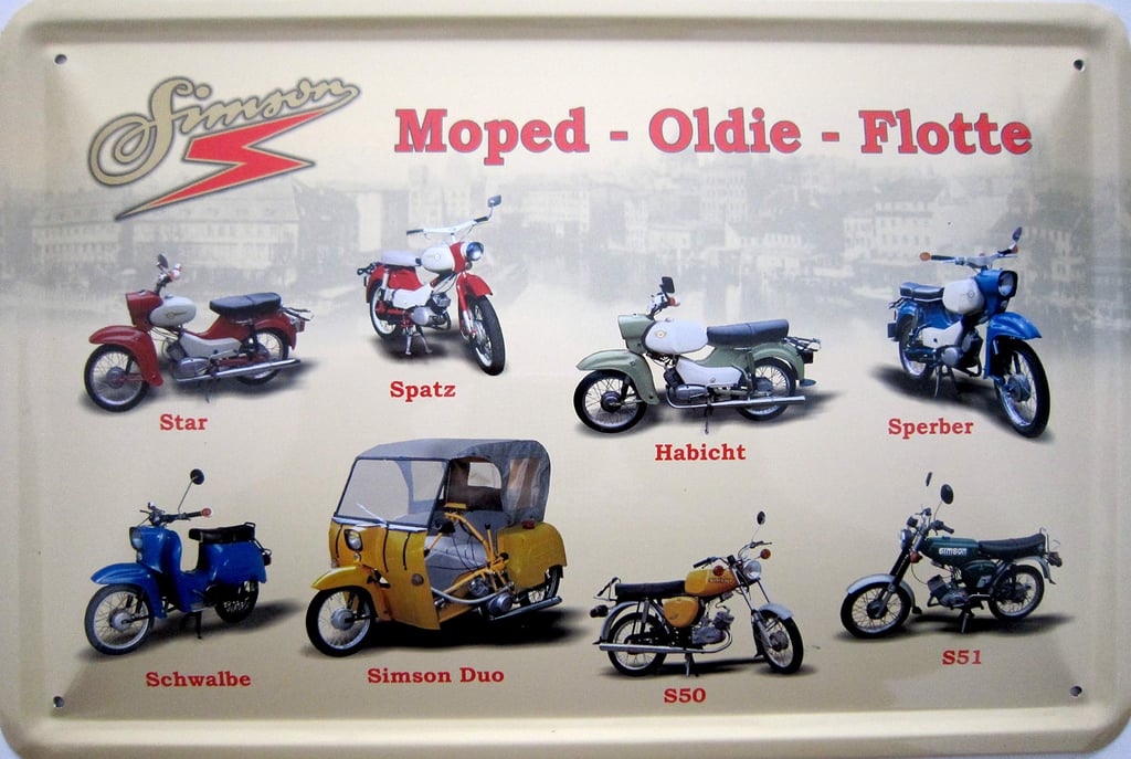 simson moped brochure 