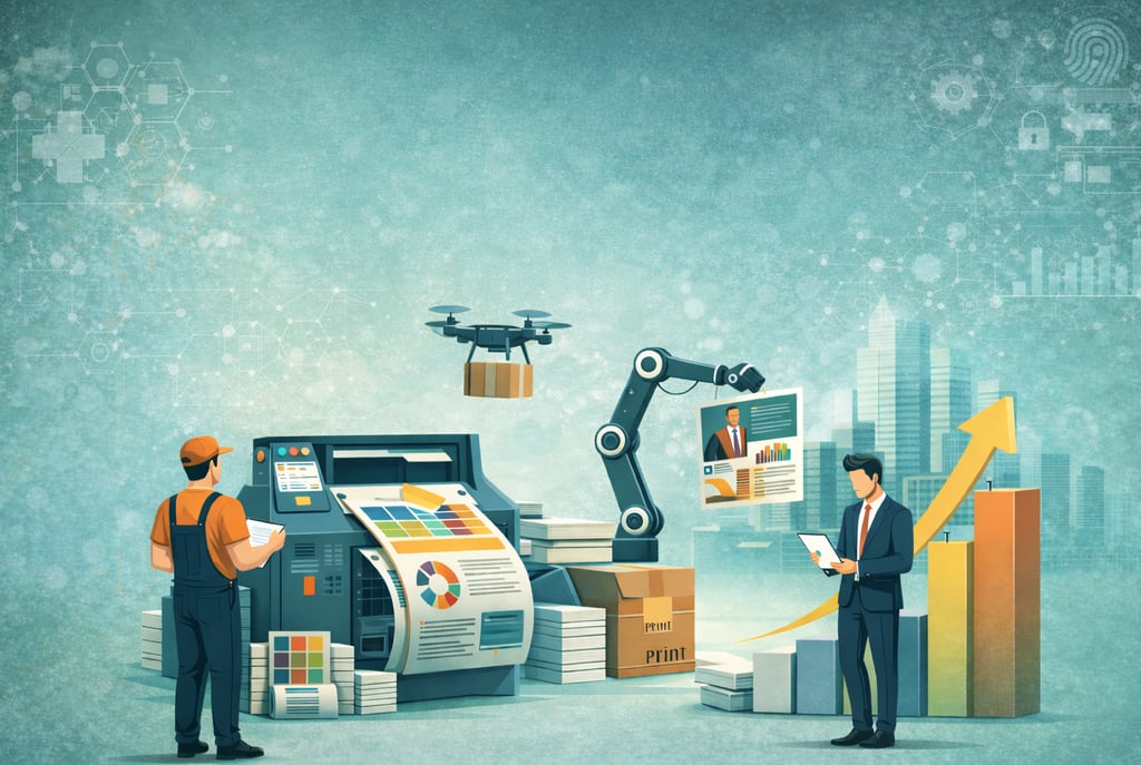 print industry trends 2026 India digital printing growth Bengaluru 2026 sustainable printing