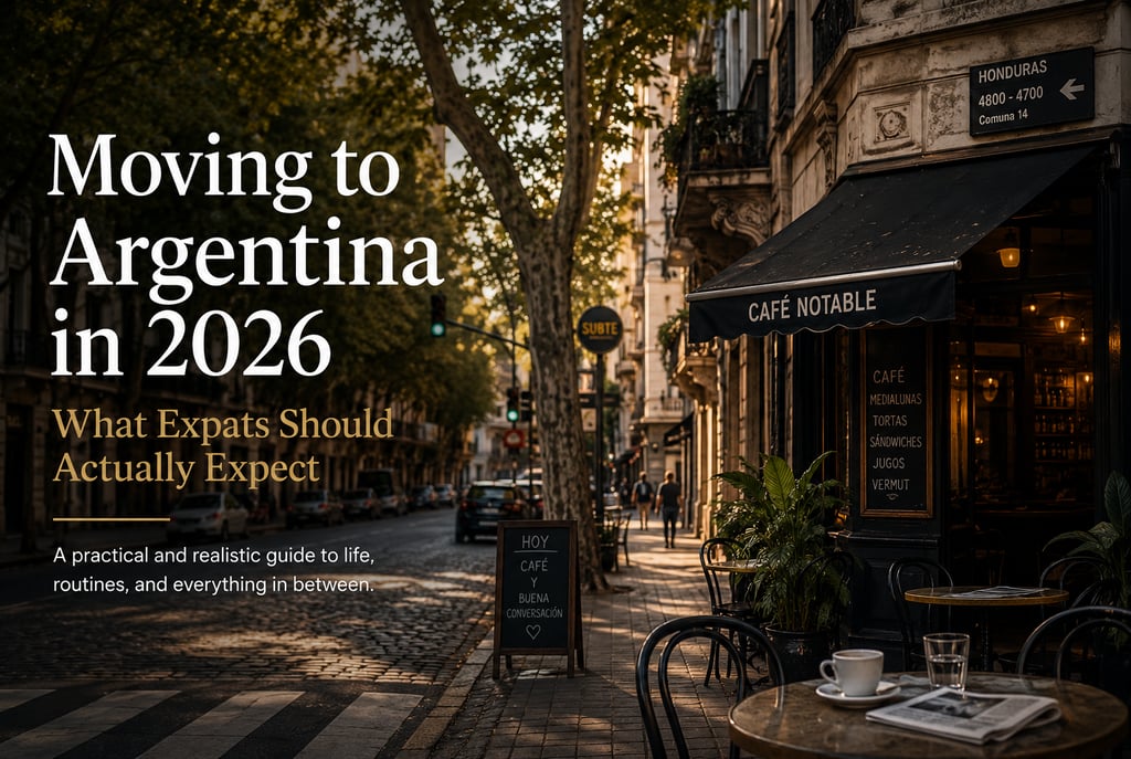 Charming Corner Cafe Bar in Buenos Aires