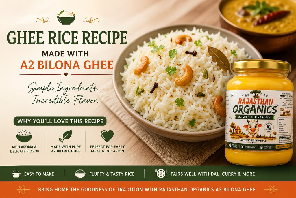 Basmati Ghee Rice Recipe