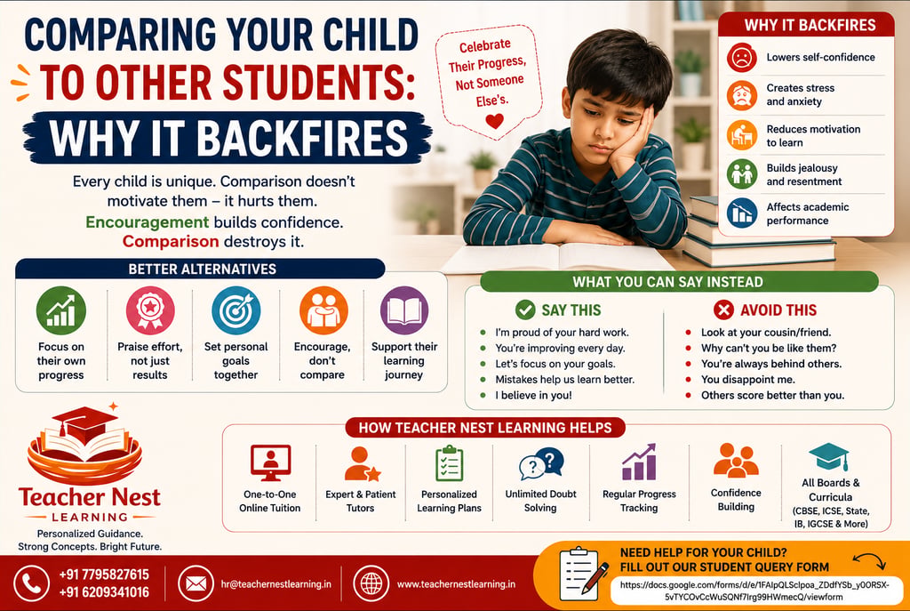 comparing your children to others