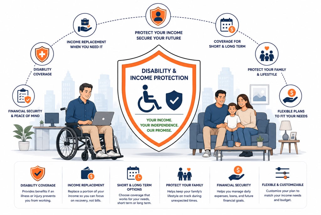 Disability and Income protection insurance