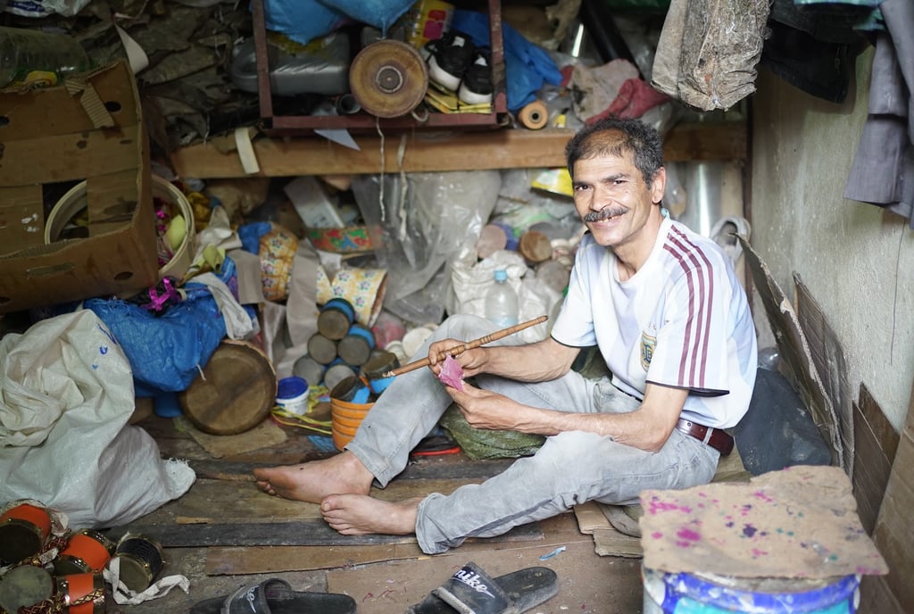 Chouara Tannery Fez Morocco smoke argentinian jersey