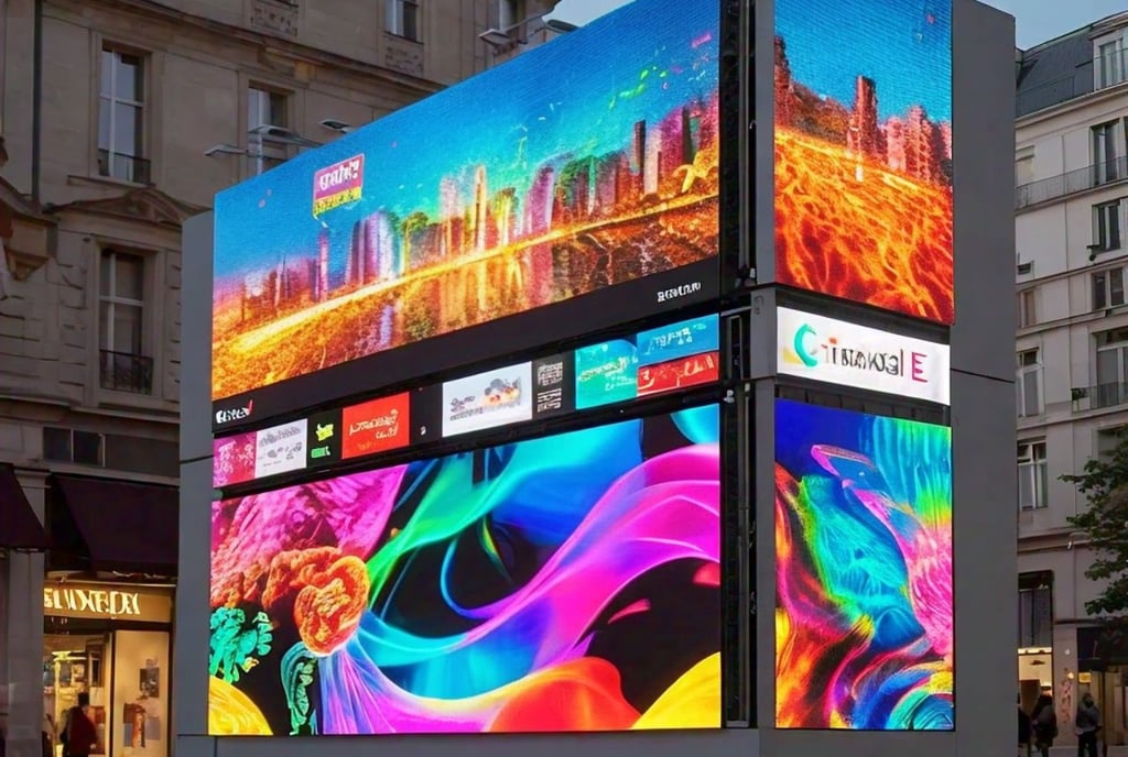 advertising screens for sale