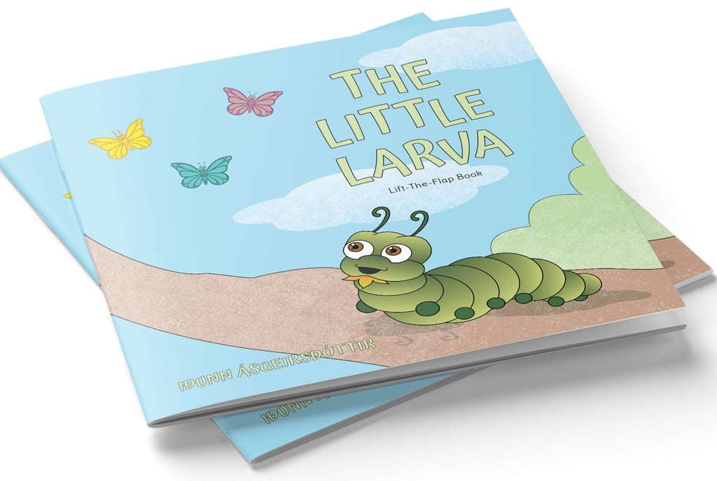 The Little Larva book cover