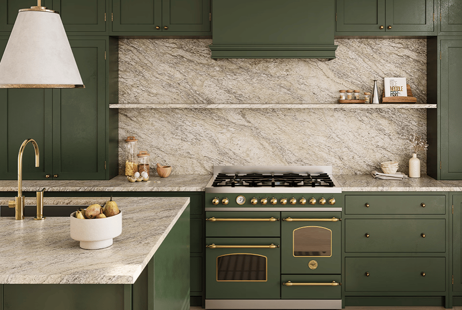 Wilsonart Laminate - Granito Cascata   Backwall & tops