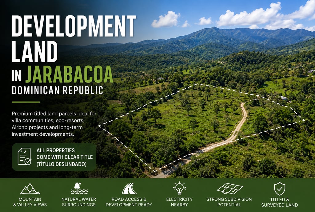 Development Land in Jarabacoa Dominican Republic