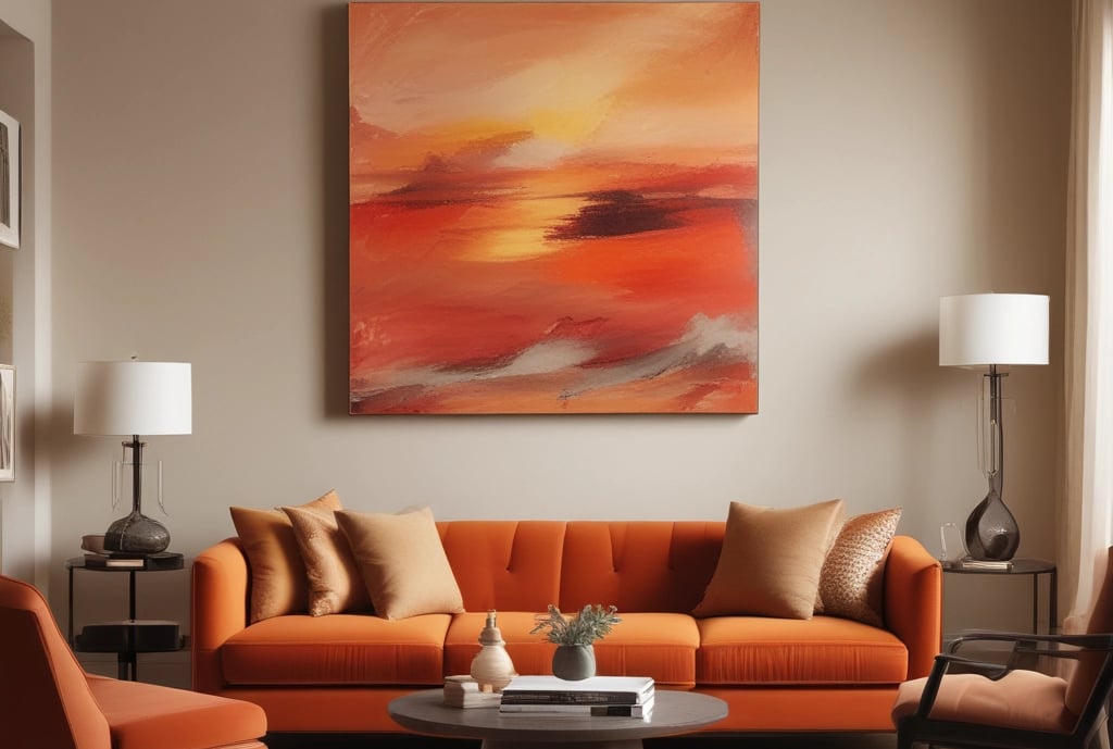 Bright living room with modern inventory