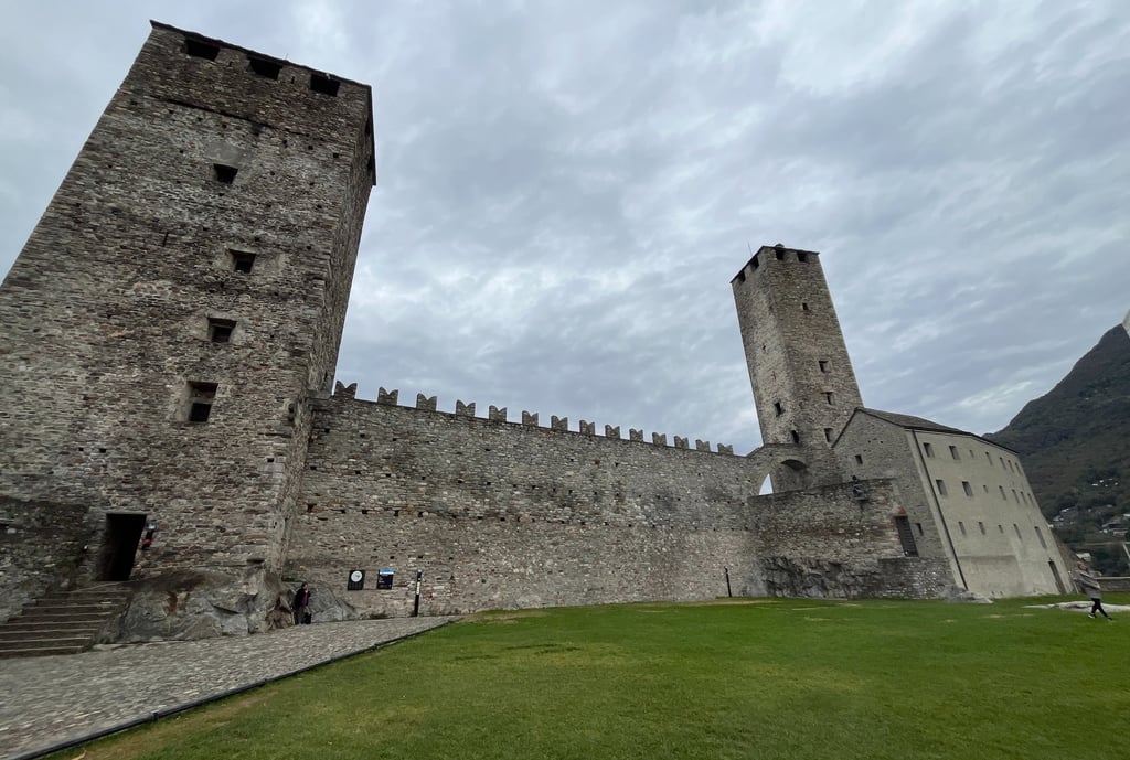 The towers of Castel Grande