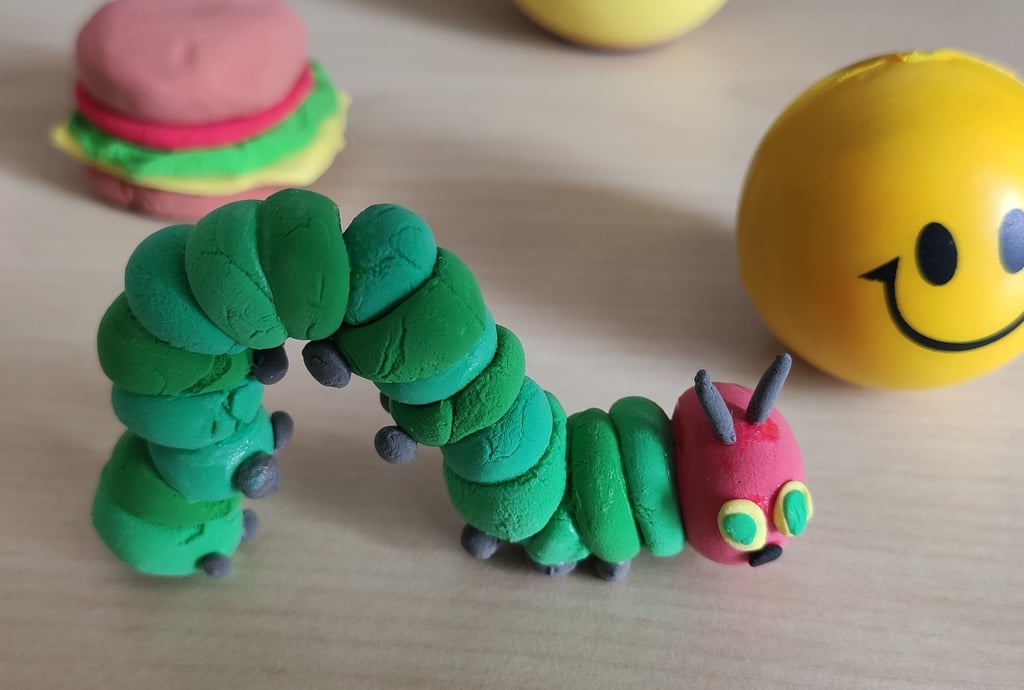 The very hungry caterpillar craft
