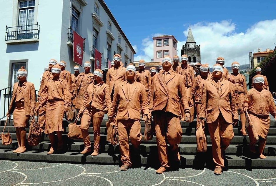 Performance urbana CEGOS: realizada há dois anos pelo Desvio Coletivo