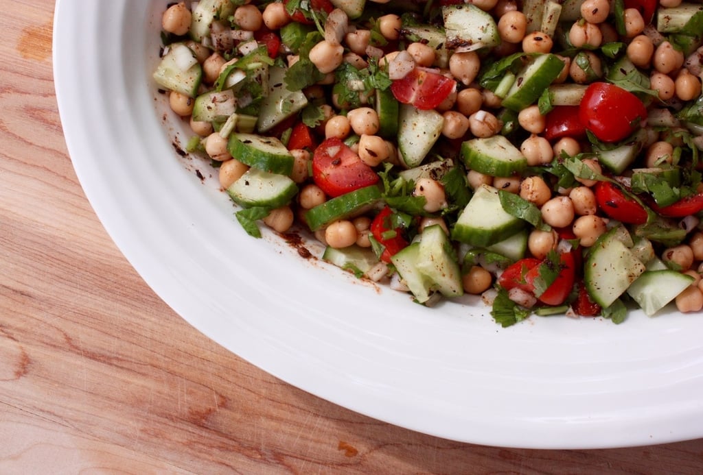 Punjabi chickpea salad (Robert's salad)