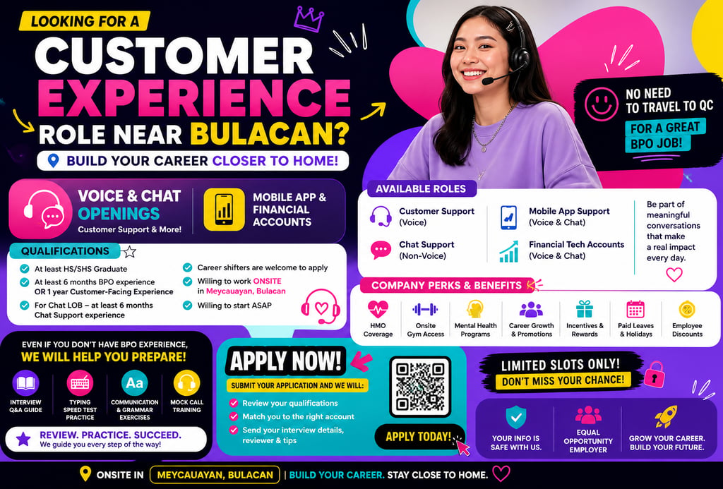 Non Voice BPO Jobs Part Time BPO Jobs Bulacan Jobs Call Center Jobs in Bulacan