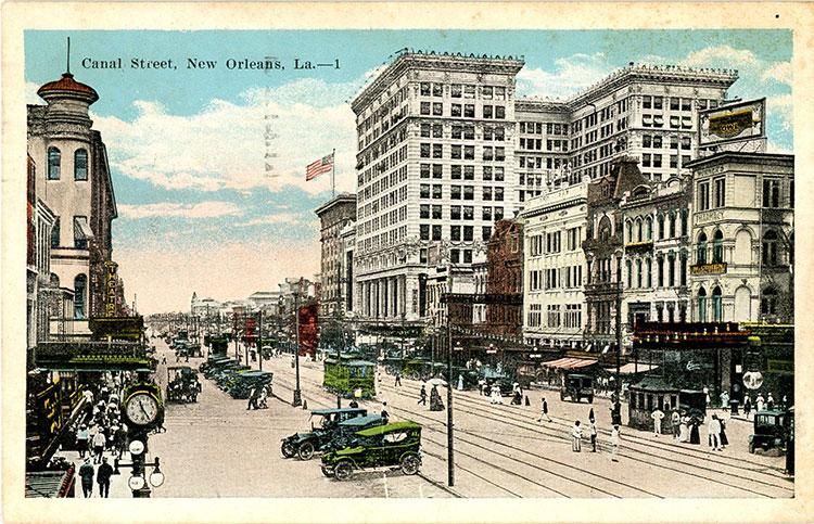 uNE VUE DE Canal street