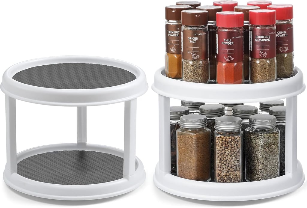 2-pack Lazy Susan Spice Organizer