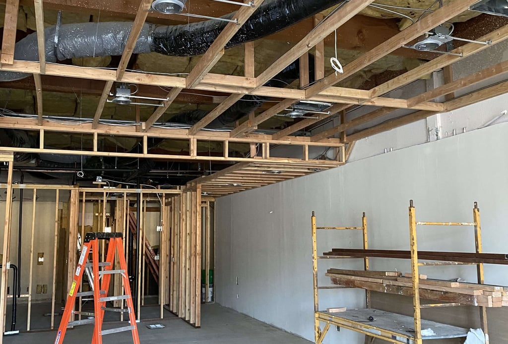 Wiring lights in new construction