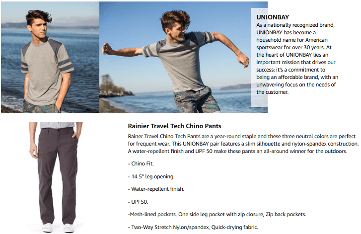 Man in Unionbay Rainier Cargo Pants standing by a vintage van, map in hand, ready for a road trip