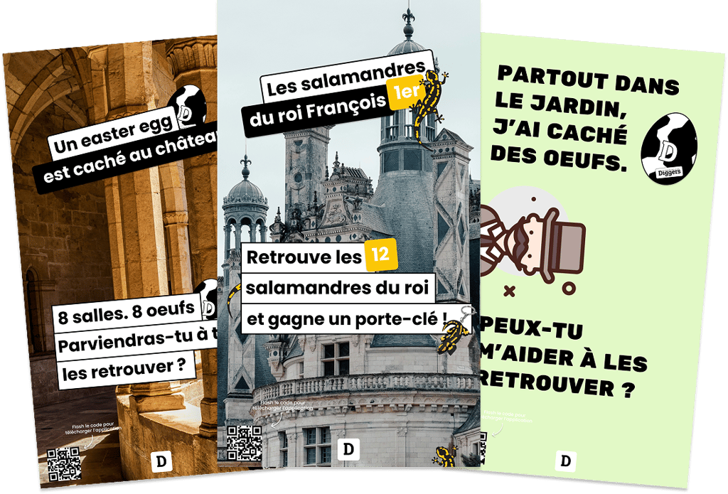 Affiches de défis Diggers