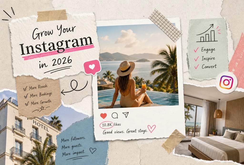 hotel instagram growth