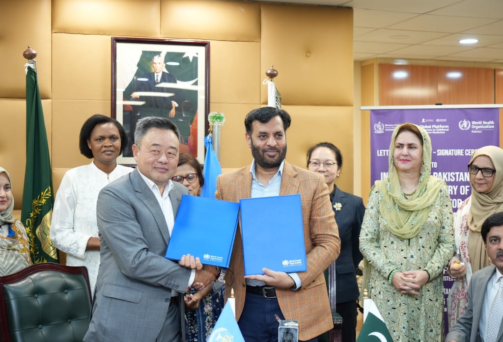 Signing ceremony of Global Childhood Cancer Medicine agreement held in Islamabad