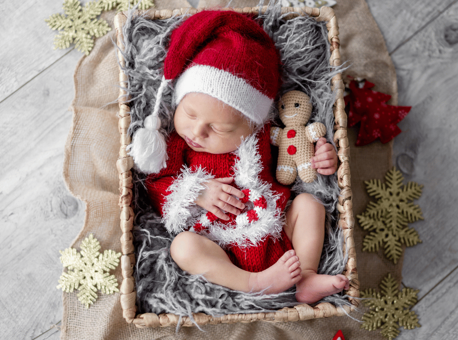 Christmas with a newborn