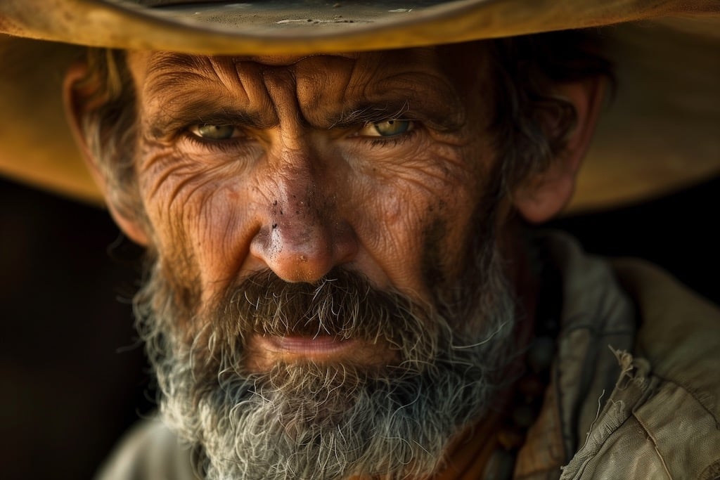 An Australian outback pioneer struggles to build a new life