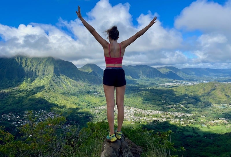 First Peak Olomana Trail O'ahu Hawai'i