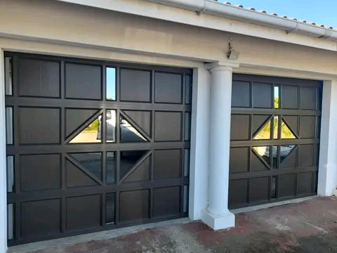 bronze single garrage doors and double garrage door