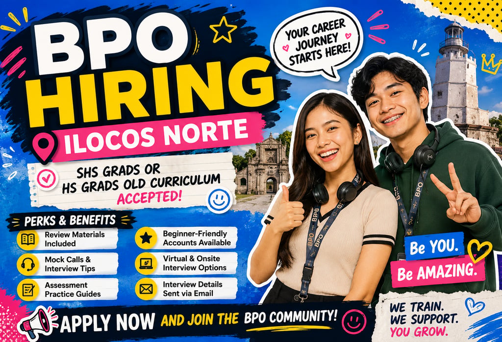 Ilocos jobs Ilocos hiring Ilocos sur jobs ilocos norter jobs la union jobs 