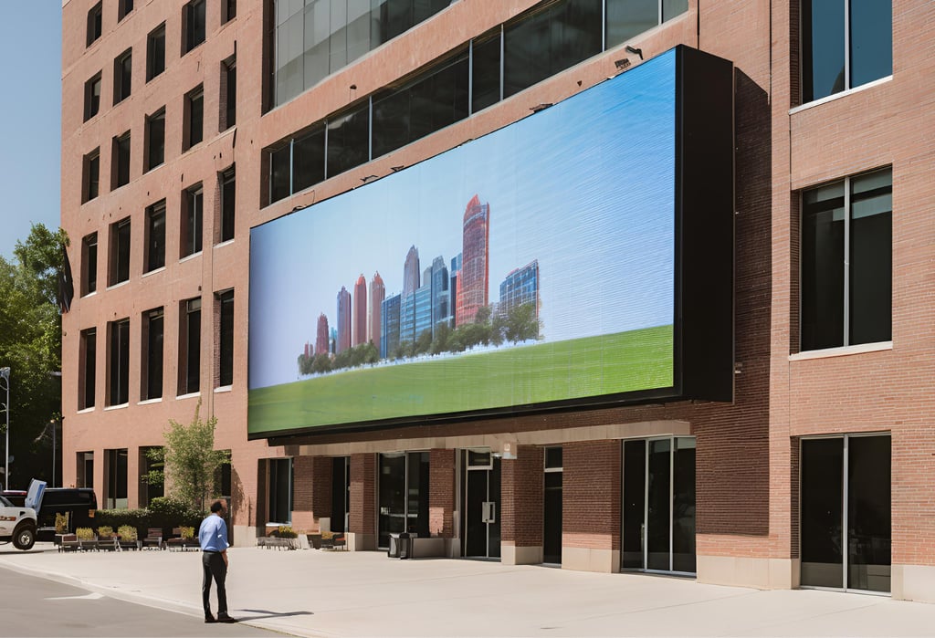 p10 outdoor led display
