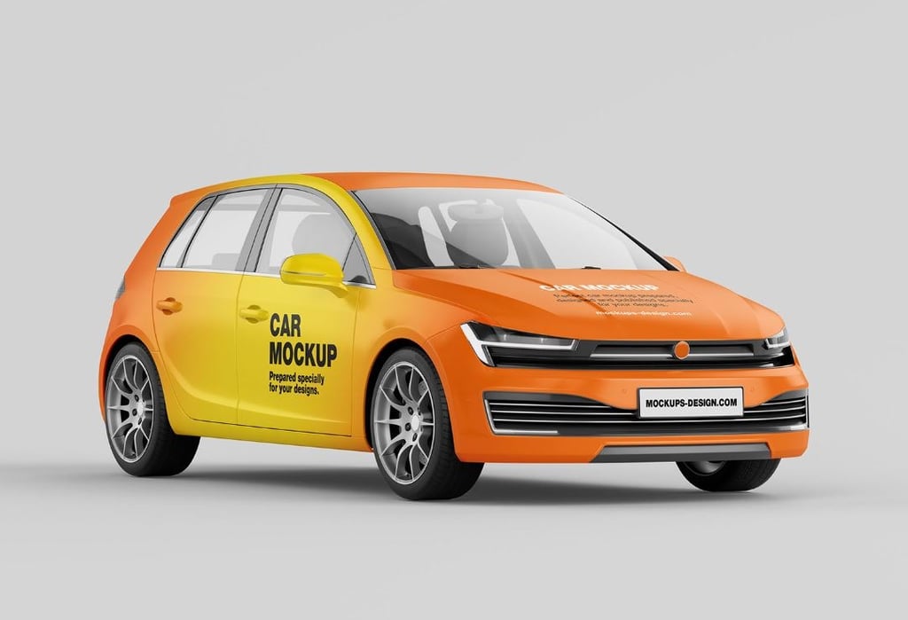 FREE CAR MOCKUP
