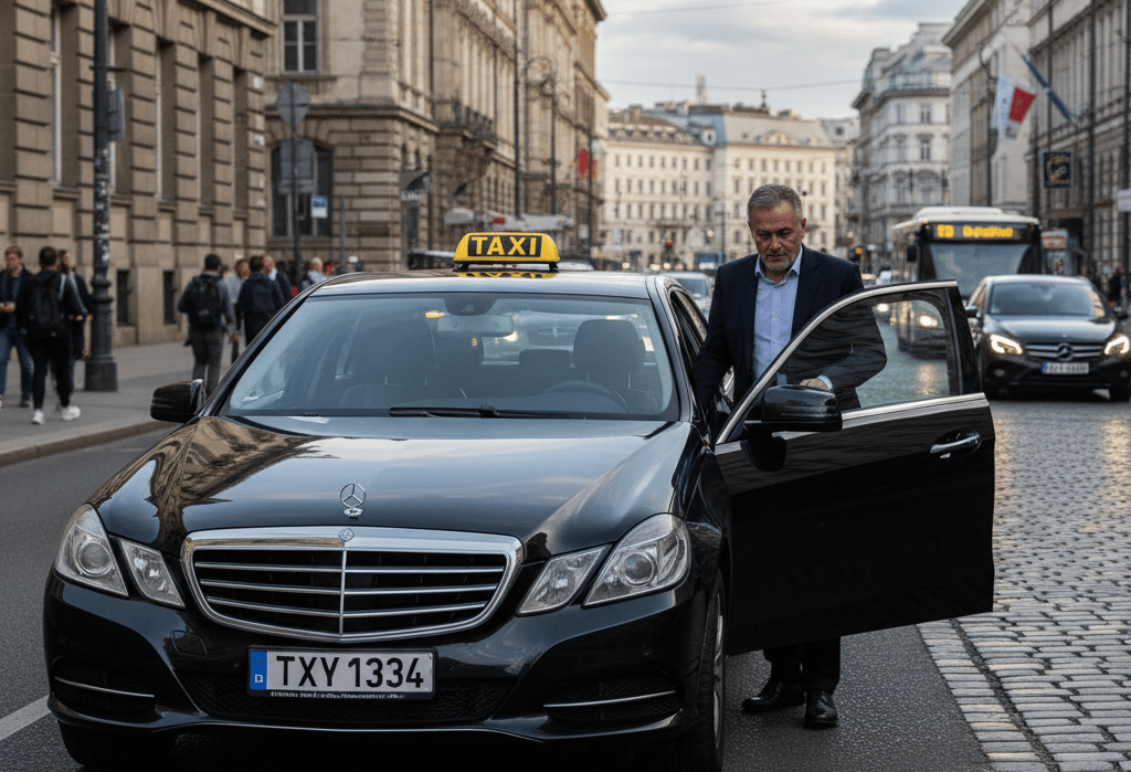 "Taxi van DenHaag naar Schiphol"