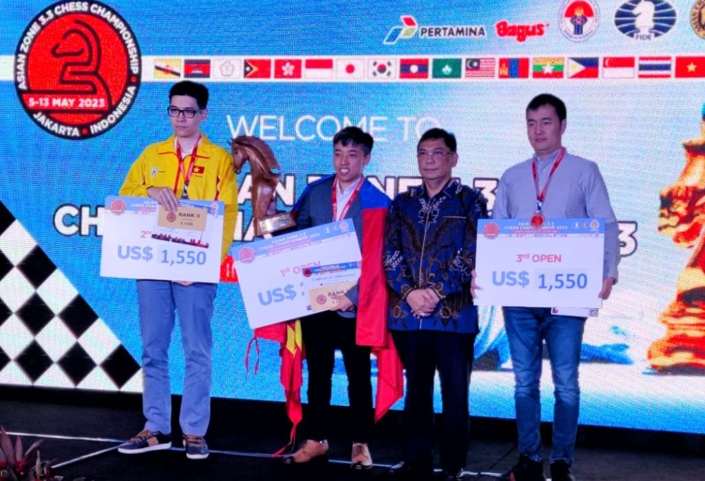 GM Bilguun Sumiya of Mongolia wins Asia Zonal 3.3 Chess Championship