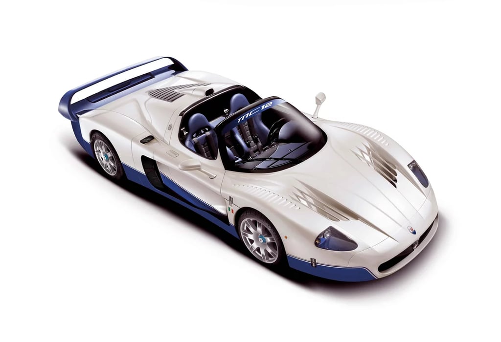 maserati mc 12 supercar légende