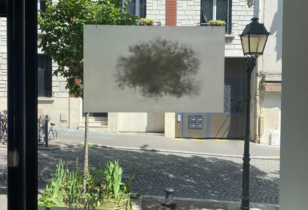 Jule Heinzelmann Nuage diplôme ENSBA Beaux-Arts Paris galerie Maxime Allain